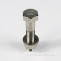 Self color high quality stainless steel hex bolt